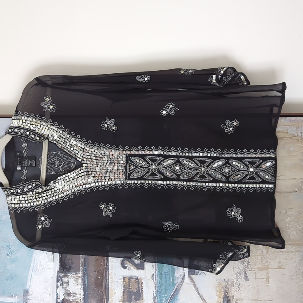 Silk tunic